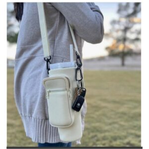 Water Bottle Holder for Stanley Mugs - Adjustable Strap