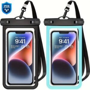 Universal Waterproof Cellphone Pouch (2 Pieces)